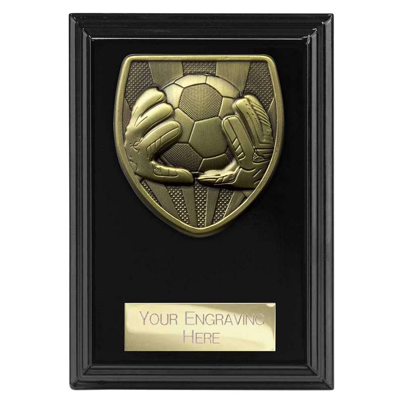 Cobra Plaque Football Goal Keeper Award