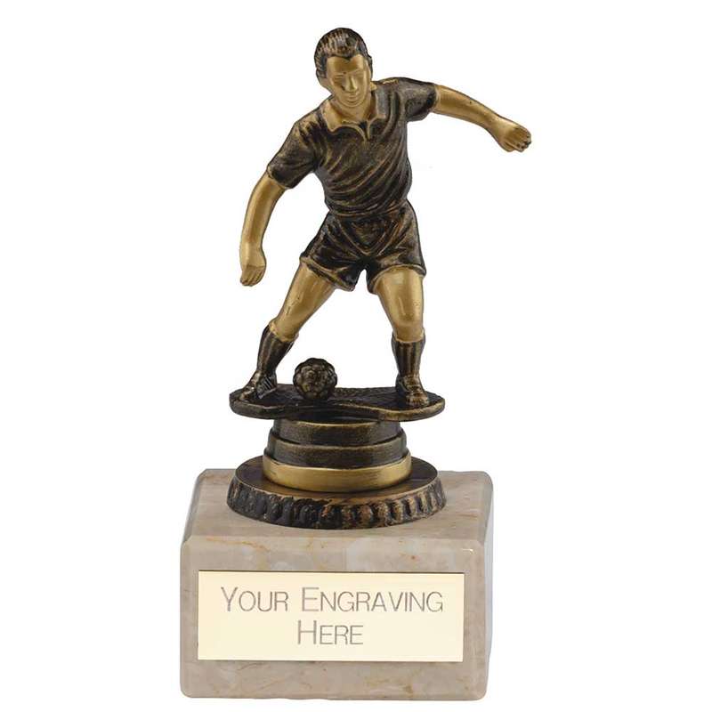 Cyclone Football Player Antique Gold